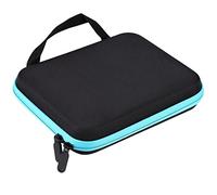 Pssopp Caso de Almacenamiento de Aceite Esencial, Portátil 63 Ranuras Estuche Aceite Esencial, Caja Esmalte Uñas EVA Gran Capacidad con Protección Completa, Liviano y Portátil para el Hogar o el