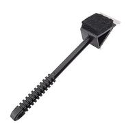 Pssopp Cepillo de Limpieza para Parrilla de Barbacoa con Largo, Herramienta Duradera Tres en para Parrillas de Gas y Carbón, Ideal para Cocinar Al Aire Libre y Acampar