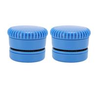 Pssopp Cepillo Magnético para Acuario, Cepillo Magnético Compacto de Plástico y Metal, Limpiador de Vidrio para Peceras, Limpieza sin Alcance, Fregado Suave, Diseño Portátil para Acuarios Domésticos