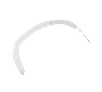 Pssopp Cepillo para Manguera de Acuario, Accesorios de Filtro, Cepillo para Tubería de Pecera con Resorte de Nailon de Acero Inoxidable de 40 Cm para Limpieza de Tubos Curvos en Forma de U para