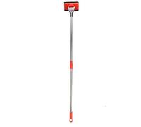 Pssopp Cepillo para Pecera, Cepillo Raspador Telescópico de Algas para Acuario, Largo Ergonómico, Fregador para Pecera, Limpiador de Varillas de Acero Inoxidable, Herramientas de Limpieza para Acuario