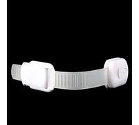 Pssopp Cerradura de Seguridad para Bebés, Cerradura de Correa de Gabinete de Cajón de Plástico, a Prueba de Niños para Gabinetes y Cajones, Ideal para Protección de Bebés con 5 Duraderas