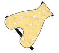 Pssopp Chaleco Protector Impermeable para el Vientre del, Envoltura Ligera y Cálida para el Vientre de Mascotas de Razas Pequeñas como, Cachorro de Pierna Corta (XS)