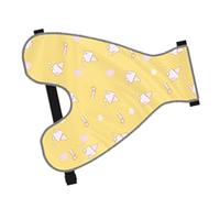 Pssopp Chaleco Protector Impermeable para el Vientre del, Envoltura Ligera y Cálida para el Vientre de Mascotas de Razas Pequeñas como, Cachorro de Pierna Corta (M)