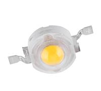 Pssopp Chip LED de Aluminio de 1 W, Cuentas de Lámpara LED SMD, 50 Piezas, Blanco Cálido o Blanco Frío, 3,0 a 3,6 V, 120 Grados, 50000 Horas, Fuente de Luz para el Hogar, Estudio, Exposición,