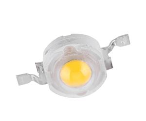 Pssopp Chip LED de Aluminio de 1 W, Cuentas de Lámpara LED SMD, 50 Piezas, Blanco Cálido o Blanco Frío, 3,0 a 3,6 V, 120 Grados, 50000 Horas, Fuente de Luz para el Hogar, Estudio, Exposición,