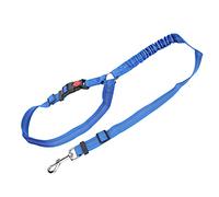 Pssopp Cinturón de Seguridad Ajustable para Reposacabezas de Mascotas, Correa de Seguridad de Nailon para Coche, Evita Masticaciones y Accidentes, Reflectante, para Perros de Todos los Tamaños (Blue)