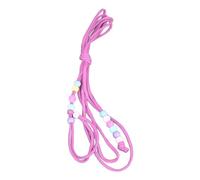 Pssopp Clavijas 50 Piezas, Clips de Madera para Tablas de Corcho, Arnés de Correa Ajustable para Mascotas Pequeñas, Diseño Seguro y Cómodo para Reptiles y Hámsteres (Pink)