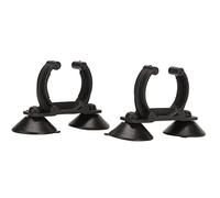 Pssopp Clips de Ventosa para Acuario, Soportes de Silicona para Calentadores de Acuario, Luces de Tubo, Fijación Segura para Tanques de Agua Dulce y Salada