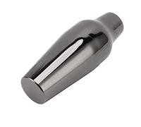 Pssopp Coctelera de Acero Inoxidable, Juego de Coctelera Boston de 2 Piezas, 18 Oz, 28 Oz con Colador Incorporado para Bar y Bar en Casa (negro deslumbrante)