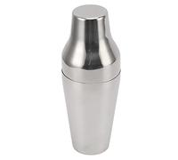 Pssopp Coctelera de Acero Inoxidable, Juego de Coctelera Boston de 2 Piezas, 18 Oz, 28 Oz con Colador Incorporado para Bar y Bar en Casa (SILVER)