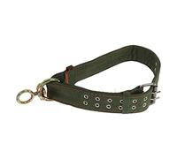 Pssopp Collar de Vaca, Collar de Pantorrilla de Lona Ajustable con Hebilla de Metal, Cómoda Correa para el Cuello para Ganado y Ganado (M)