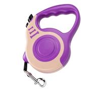 Pssopp Collares y Correas para Perros, Resistentes, con una Sola Mano, Antideslizante con Bloqueo de Freno, para Perros Pequeños, Medianos, Gatos, Caminatas Al Aire Libre, Correa Retráctil para,