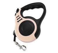 Pssopp Collares y Correas para Perros, Resistentes, con una Sola Mano, Antideslizante con Bloqueo de Freno, para Perros Pequeños, Medianos, Gatos, Caminatas Al Aire Libre, Correa Retráctil para,