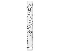 Pssopp Coloring Paper Roll MultiSco Propósito Número de Rollo de Dibujo Infantil y Tema de Letras Ideal para la Elaboración de Niños, 3.3yd de Largo 11.8 Pulgadas de Ancho