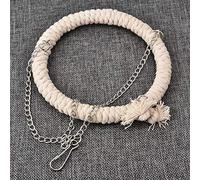 Pssopp Columpio para Loros, Cuerda de Algodón, Columpio para Pájaros, Juguete con Suspensión, Soporte para Perca para Periquitos, Periquitos, Cacatúas, para Escalar y Jugar