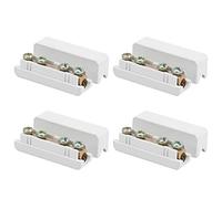 Pssopp Conector de Cable Compacto, Tuercas de Conexión Rápida con Diseño de Doble Tornillo Terminales Eléctricos de Latón Grueso para Varios Circuitos Ligero y Portátil