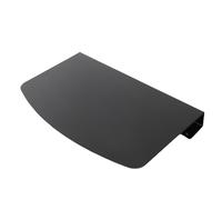 Pssopp Conector de Escritorio de Esquina de 17 Pulgadas, Cajones y Plataformas para Teclado Abrazadera de Acero en Plataforma de Conector de Escritorio en L para Teclado de Oficina Portátil de de