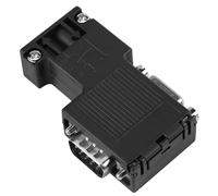 Pssopp Conector DP PLC de Bus de Campo de Proceso, Material ABS, Velocidad de Transmisión de 12 MBit, Fácil de Usar para Sistemas de Automatización de Fabricación