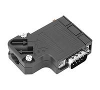 Pssopp Conector DP Profibus, Material ABS Retardante de Llama, Enchufe Chapado en Oro, Confiable para Conectores Profibus, Temperatura de Trabajo -22°F a 158°F