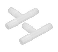 Pssopp Conectores de Tubería de Línea Aérea para Acuario, Válvula de Control en Forma de T de Plástico, Accesorios de Tubo de Aire de 10 Mm para Peceras Domésticas
