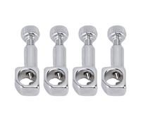 Pssopp Conjunto de Abrazadera de Aguja de Reemplazo de 4pcs, Material Anti Erosión de Instalación Simple de la Máquina de Coser de Acero Inoxidable Clips de Aguja para 87154