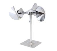 Pssopp Construcción de Acero Al Carbono, Reflector de Aves Giratoria de 360 Grados, Instalación Fácil, Consumo de Aves Seguro, el Dispositivo Reflectante Mantiene a Las Jardines de Techos de Botes,