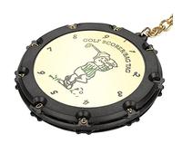 Pssopp Contador de Tiros de Puntuación de de 18 Hoyos con Llavero con Clip, Accesorios para Bolsa de Palos de con Llavero con Clip, Accesorios para Contador de Puntuación de de de 18 Hoyos