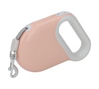 Pssopp Correa de Perro Retráctil de 5 M Ajustable, de Agarre Cómodo, Correa para Perros de Tractor Telescópico Telescópico Duradero para Actividades Al Aire Libre, con Diseño Ergonómico, (Rosado)