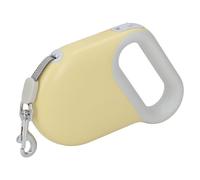 Pssopp Correa de Perro Retráctil de 5 M Ajustable, de Agarre Cómodo, Correa para Perros de Tractor Telescópico Telescópico Duradero para Actividades Al Aire Libre, con Diseño Ergonómico, (Yellow)