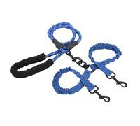 Pssopp Correa Doble para Perros, Correas Dobles, Junta Giratoria de Grado, Antienredos y Golpes, Correa para Mascotas de Doble Extremo para Razas Medianas y Grandes para Perros, de Cintura 360 de