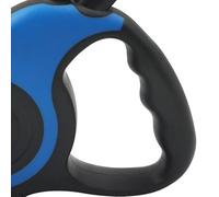 Pssopp Correa para Mascotas Retráctil con Control de Botón Grande, Cómodo Perros Gatos Conejos, Caminar (Blue)