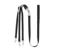 Pssopp Correa para Perros De 3 Vías, Correas Dobles con Asa para Mascotas Pequeñas Y Medianas, Entrenamiento para Caminar para Perros De 3 Vías, Triple para con para De Nylon Desmontable Acolchada