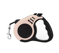 Pssopp Correa Retráctil para Perros, Resistente con una Sola Mano, Antideslizante con Bloqueo de Freno para Perros Pequeños, Medianos y Gatos Que Caminan Al Aire Libre (16,4 (Black)