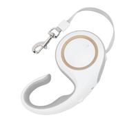 Pssopp Correa Telescópica Automática para Perros, Operación con una Sola Mano, Longitud Cómoda y Ajustable, Cuerda de Tracción Retráctil Duradera de Alta Resistencia para Perros Que