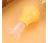 Pssopp Corrector del Pezón, Aspirador de Silicio Suave de Silicona Aspirador para Amamantar Pezones Planos Invertidos, Depresión Correctiva, Fácil de Usar y Transportar, Adecuado para Niñas, (YELLOW)