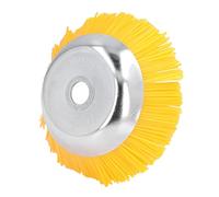 Pssopp Cortadora de Cepillo con Rueda de Nailon, Cabezal de Corte de Alambre de Acero Al Manganeso de Alta Dureza, Fácil Instalación para Césped de Jardín, Apertura de 25 Mm