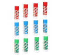 Pssopp Crayones Grandes para Marcar Ganado, Paquete de 12 Rotuladores de Parafina Soluble en Agua para Animales en Rojo, Verde, Azul, Diseño Giratorio para Cerdos, Ganado, Ovejas, Cría en Granjas