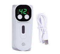 Pssopp Cubierta de Aislamiento de Botella de Leche Portátil, Diseño de Ventana de Visualización de Temperatura Constante USB Biby Bottle Manga para Viajes Familiares para el Hogar (18W)