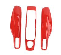 Pssopp Cubierta para Llavero, Material ABS, Funda Protectora para 911 718, Fácil Instalación para Propietarios de Llaves de Coche (Naranja Lava)