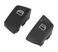 Pssopp Cubras de Botón de Interruptor Ventana para Automóvil 2 Piezas, Material Premium, Suave, Instalación Rápida, Ajuste, Actualización Elegante, Electronicswitch, para Vito Viano W639 Sprinter