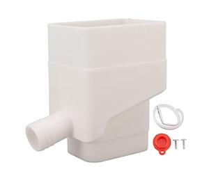 Pssopp de Recolección de Agua de Lluvia, ABS Material Barriles Colectores de Agua Profesionales para Desviar Agua (Blanco)