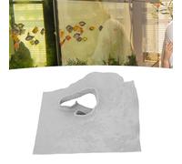 Pssopp Decoración de Cuevas de Acuario 3D, Paisaje de Pescado de Resina Impreso (Gris)