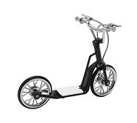 Pssopp Decoración Modelo de Scooter de Dedo, Material de Aleación Resistente, Adorno Decorativo para Mini Scooter para Escritorio, Juguetes Interactivos para Estanterías