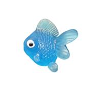 Pssopp Decoraciones de Acuarios y Suministros de Paisajismo Juguete, Figuras Realistas de Goma Suave TPR de 0,98 Pulgadas para Juegos de Carnaval Suministros para Fiestas de Pesca Bañera 14 Piezas