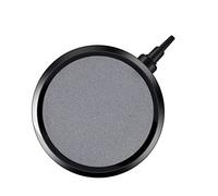 Pssopp Disco de Burbujas de Difusor de Acuario, Cabezal de Conector de 2 Etapas, Uso Duradero Adecuado para Tazones de Pescado, Estanques Hidroponics