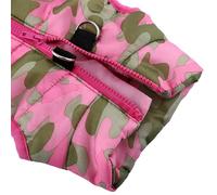 Pssopp Disfraces Chaleco para Mascotas Pequeñas de Moda Chaqueta para Mascotas, Abrigo Cálido Suave de Algodón Ligero y Transpirable para Perros Gatos con Cremallera Trasera y Hebilla para Tirar 4 (M)