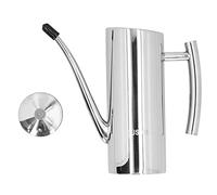 Pssopp Dispensador de Aceite de Acero Inoxidable 304 a Prueba de Fugas, 700 Ml con Pico de águila Antigoteo, Grande, Tapón de Silicona a Prueba de Polvo para Cocina, Aderezo para Ensaladas (700ML)