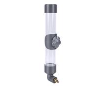 Pssopp Dispensador de Agua para Jaula de Pájaros, Alimentador Automático de Agua para Loros, 260 Ml, Dispensador de para Jaula de Pájaros, Bebedero Transparente para Periquitos, Cacatúas,