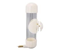 Pssopp Dispensador de Agua para Pájaros, Comederos sin Ensuciar, 200 Ml, Bebedero Automático para Jaula, Bebedero para Periquito, Cacatúa, Agapornis, Dispensador de Agua para Pájaros, Conveniente